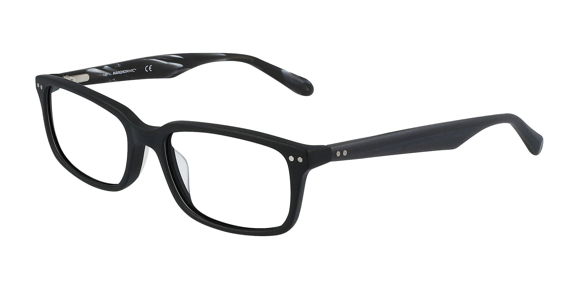 Marchon NYC CARLTON 2 Eyeglasses Matte Black