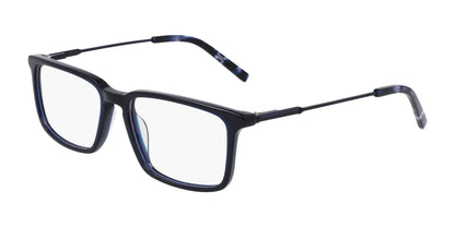 Marchon NYC 3018 Eyeglasses Shiny Crystal Navy