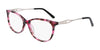 Marchon NYC 5026 Eyeglasses | Size 54 / Shiny Pink Tortoise