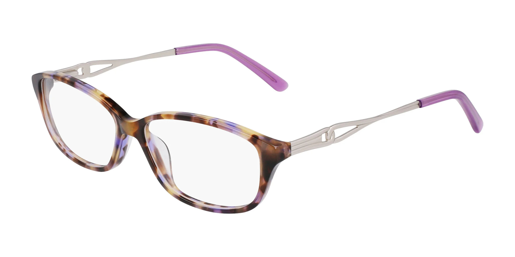 Marchon NYC 5027 Eyeglasses Shiny Purple Tortoise