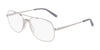 Marchon NYC 9010 Eyeglasses / Shiny Silver / Size 55
