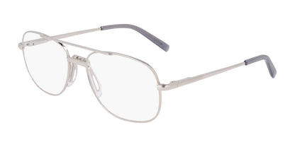 Marchon NYC 9010 Eyeglasses Shiny Silver