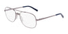 Marchon NYC 9010 Eyeglasses / Shiny Gunmetal / Size 55