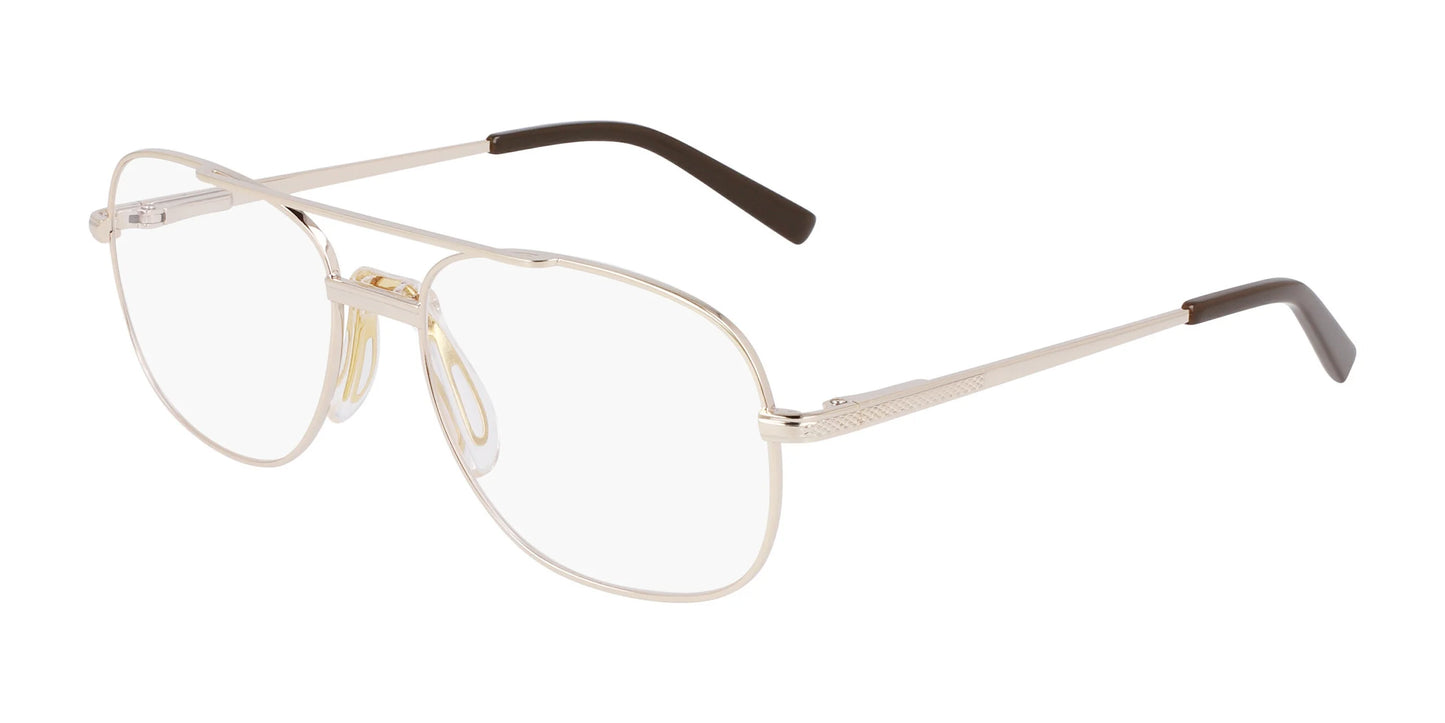 Marchon NYC 9010 Eyeglasses Shiny Gold