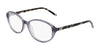 Marchon NYC 5025 N Eyeglasses | Size 55 / Crystal Grey/Black Tort