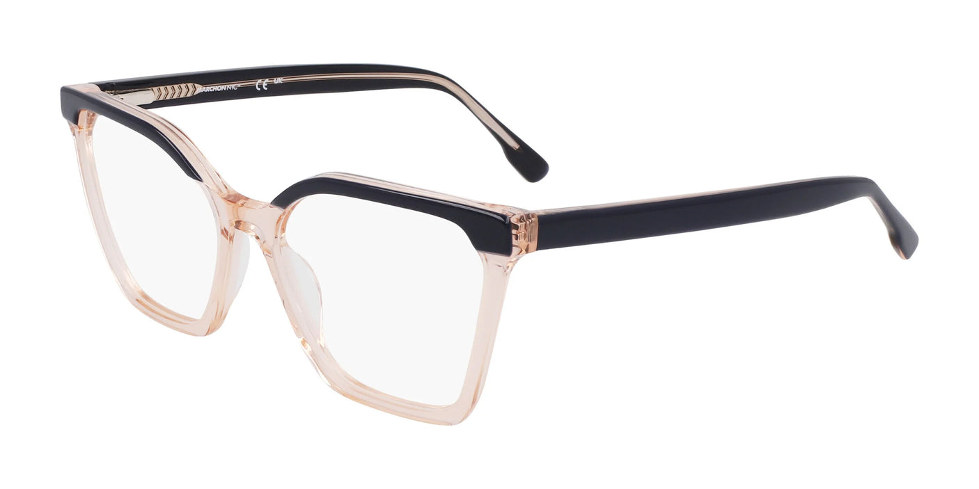 Marchon NYC 5509 Eyeglasses Navy Pink