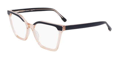 Marchon NYC 5509 Eyeglasses Navy Pink