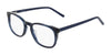 Marchon NYC 8512 Eyeglasses | Size 52 / Navy Horn