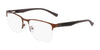 Marchon NYC 2037 Eyeglasses | Size 55 / Matte Brown