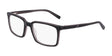 Marchon NYC 3029 Eyeglasses Black / Matte Smoke Laminate