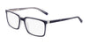 Marchon NYC 3029 Eyeglasses | Size 53 / Navy/Matte Crystal Laminate
