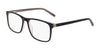 Marchon NYC 3030 Eyeglasses | Size 54 / Black/Grey/Crystal Laminate