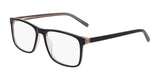 Marchon NYC 3030 Eyeglasses Black / Grey / Crystal Laminate