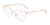 Marchon NYC 4031 Eyeglasses | Size 52 / Blush/Gold