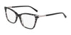 Marchon NYC 5040 Eyeglasses | Size 53 / Graphic Black Crystal