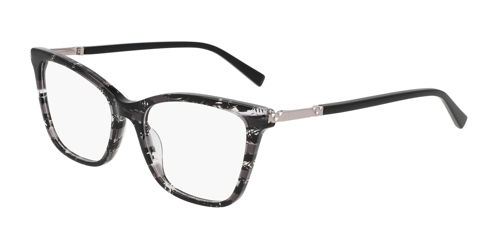 Marchon NYC 5040 Eyeglasses Graphic Black Crystal