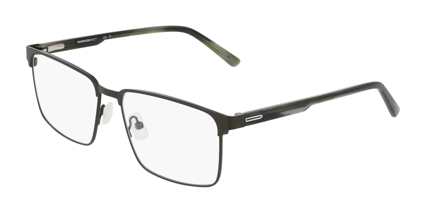 Marchon NYC 2038 Eyeglasses Matte Olive