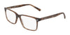 Marchon NYC 3031 Eyeglasses | Size 55 / Brushed Brown Horn