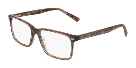 Marchon NYC 3031 Eyeglasses Brushed Brown Horn