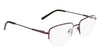 Marchon NYC M2020 Eyeglasses / Matte Black / Size 53