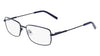 Marchon NYC M2027 Eyeglasses / Matte Navy / Size 54