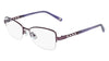 Marchon NYC M4006 Eyeglasses / Plum / Size 51