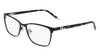 Marchon NYC M4018 Eyeglasses / Satin Black / Size 50