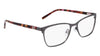 Marchon NYC M4018 Eyeglasses / Satin Black / Size 50