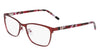 Marchon NYC M4018 Eyeglasses / Satin Burgundy / Size 50