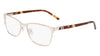 Marchon NYC M4018 Eyeglasses / Shiny Gold / Size 50