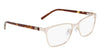 Marchon NYC M4018 Eyeglasses / Satin Black / Size 50