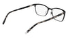 Marchon NYC M4018 Eyeglasses / Satin Black / Size 50