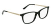 Marchon NYC M5009 Eyeglasses / Black / Gold / Size 53