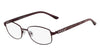 Marchon NYC TRES JOLIE 177 Eyeglasses / Burgundy / Size 50