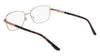 Marchon NYC TRES JOLIE 196 Eyeglasses / Brown / Size 55