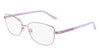 Marchon NYC TRES JOLIE 196 Eyeglasses / Lavendar / Size 55