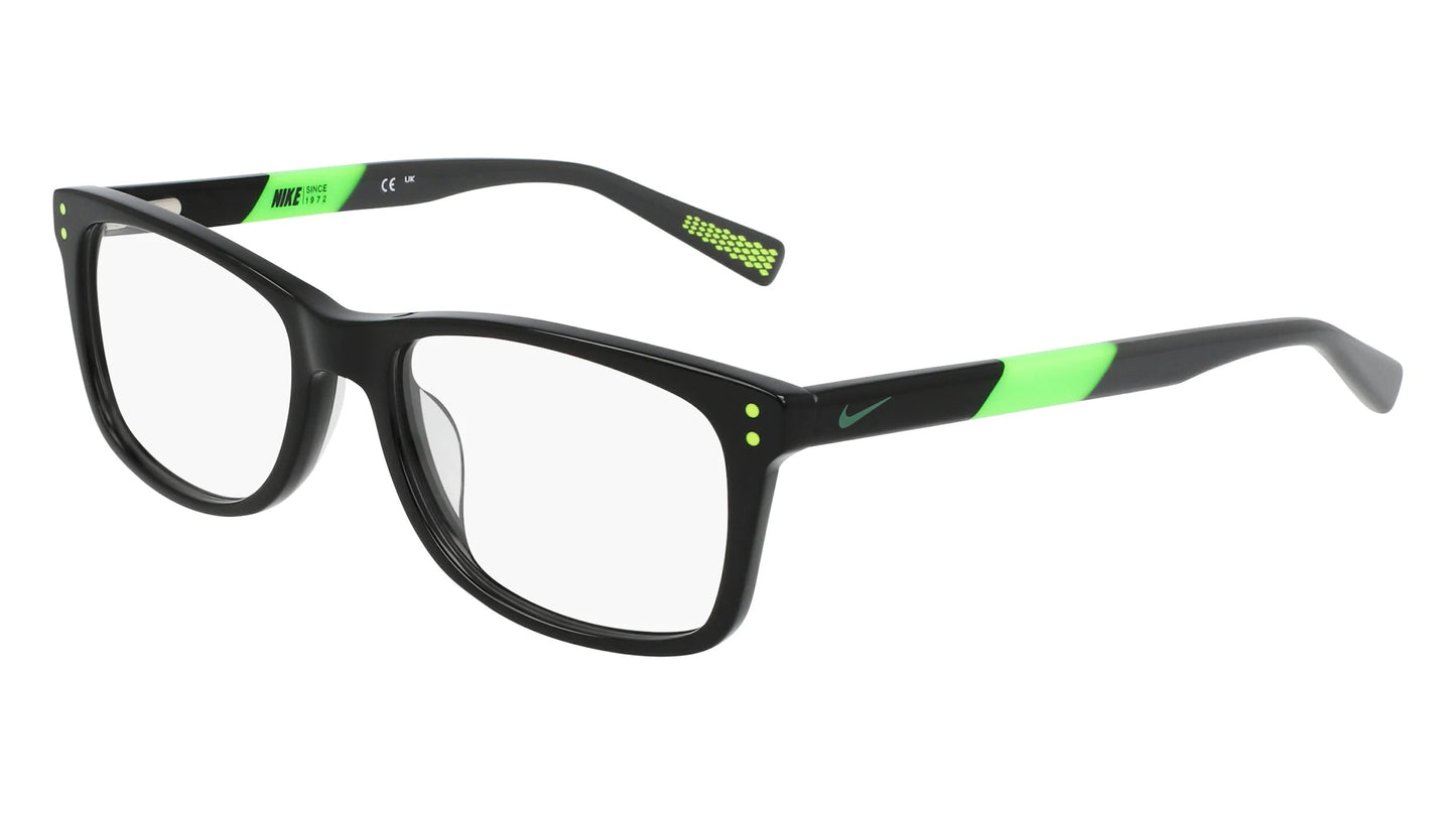 Nike 5538 Eyeglasses Black-Flash Lime