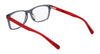 Nike 5538 Eyeglasses / Anthracite/Red / Size 49