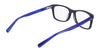 Nike 5538 Eyeglasses / Anthracite/Red / Size 49