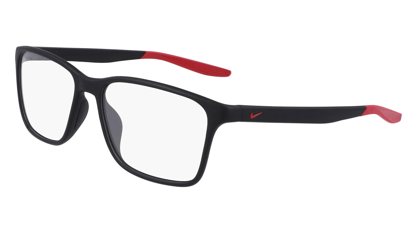 Nike 7117 Eyeglasses Matte Black / Gym Red