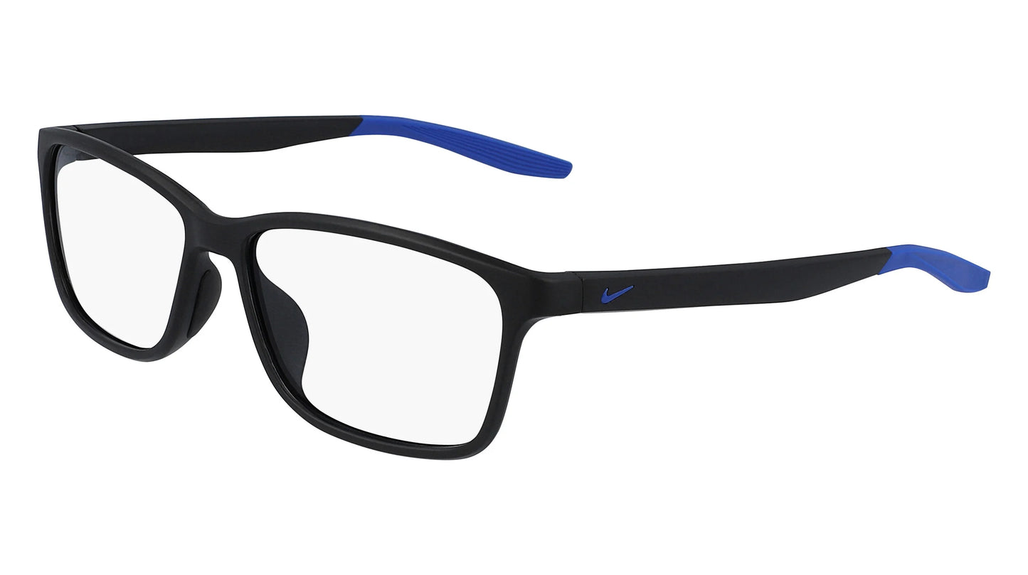 Nike 7118 Eyeglasses Matte Black / Racer Blue