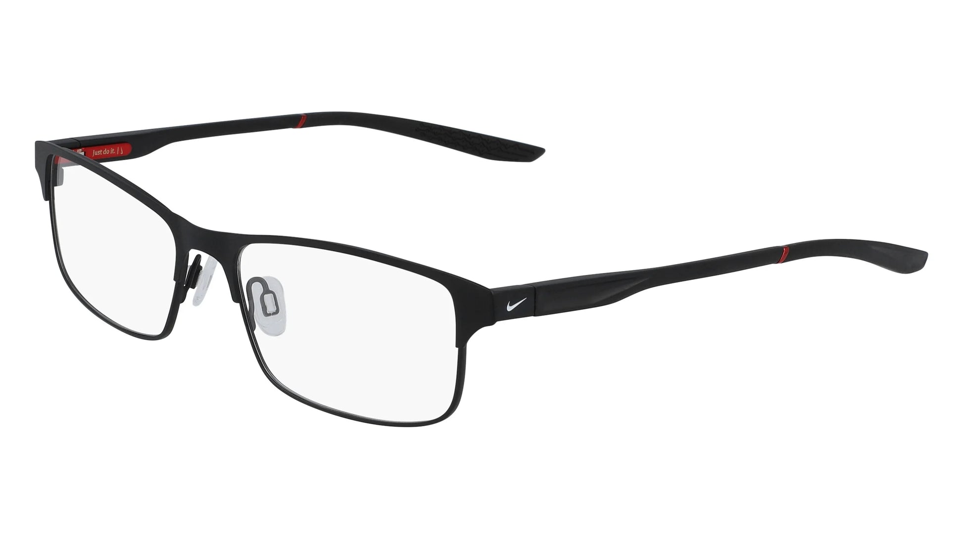 Nike 8046 Eyeglasses Satin Black / Black