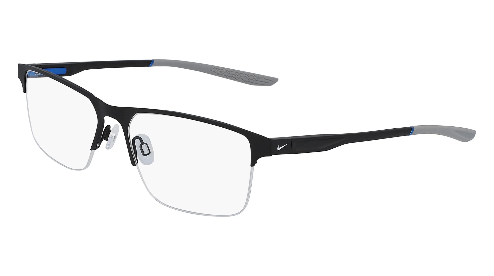 Nike 8045 Eyeglasses Satin Black / Wolf Grey