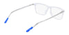 Nike 5541 Eyeglasses | Size 51 / Clear/Racer Blue