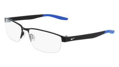 Nike 8138 Eyeglasses Satin Black / Racer Blue
