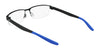 Nike 8138 Eyeglasses | Size 56 / Brushed Gunmetal/Black