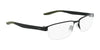 Nike 8138 Eyeglasses | Size 56 / Brushed Gunmetal/Black