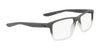 Nike 5002 Eyeglasses | Size 51 / Dark Grey/Clear Fade