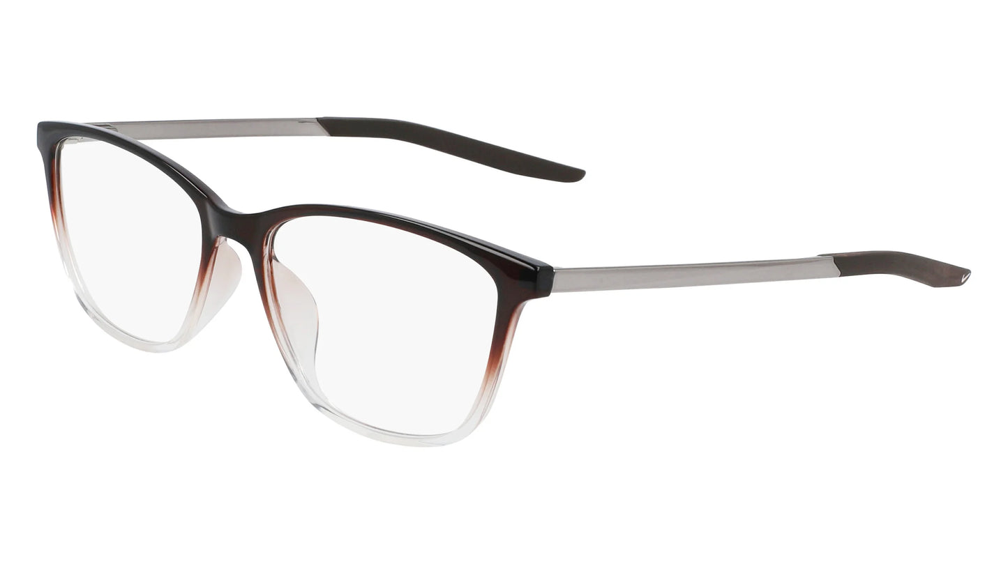 Nike 7284 Eyeglasses Brown Basalt / Clear Fade