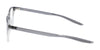 Nike 7125 Eyeglasses | Size 54 / Dark Grey/Clear Fade